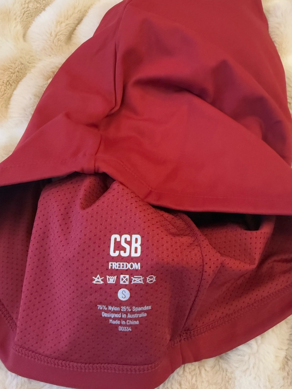 CROP SHOP BOUTIQUE CSB Freedom Haven Tank - Cherry - Size small - Picture 6 of 7